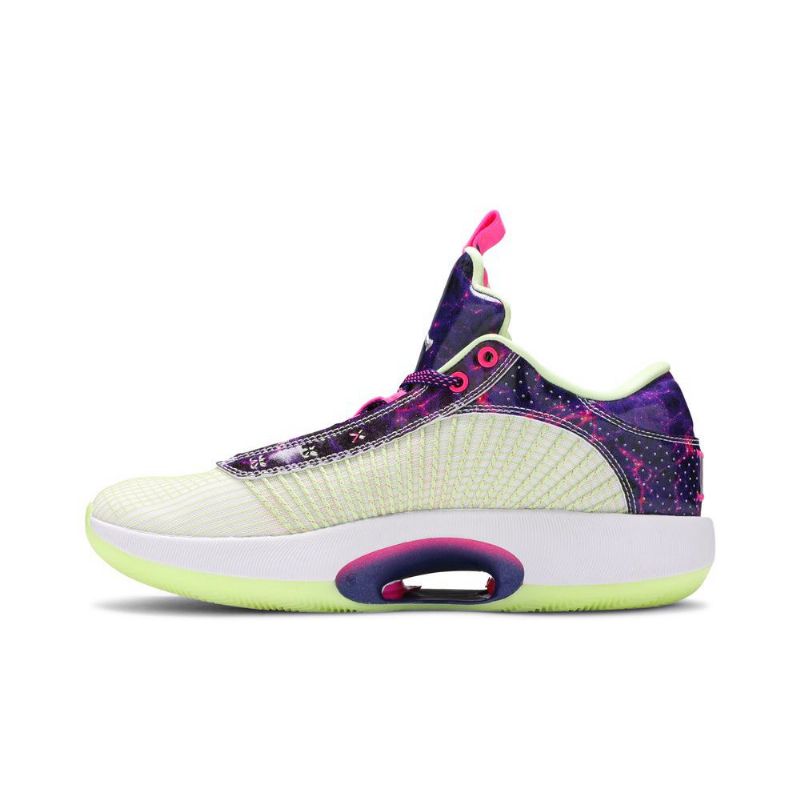 Air Jordan 35 Luka Doncic Matala Valkoinen Purppura Vaaleanpunainenki Miesten Kengät