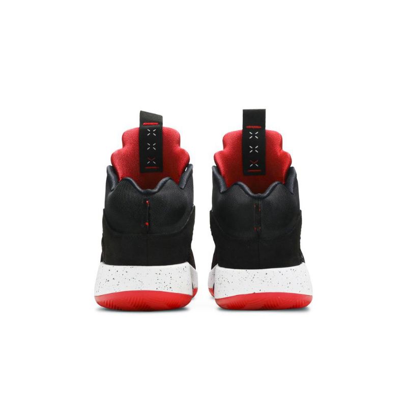 Air Jordan 35 Mustat Hopeanpunaiset Miesten Kengät