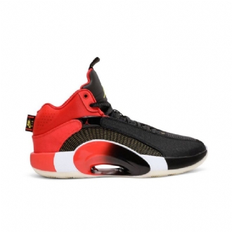 Air Jordan 35 Mustat Punaiset Keltaiset Miesten Kengät