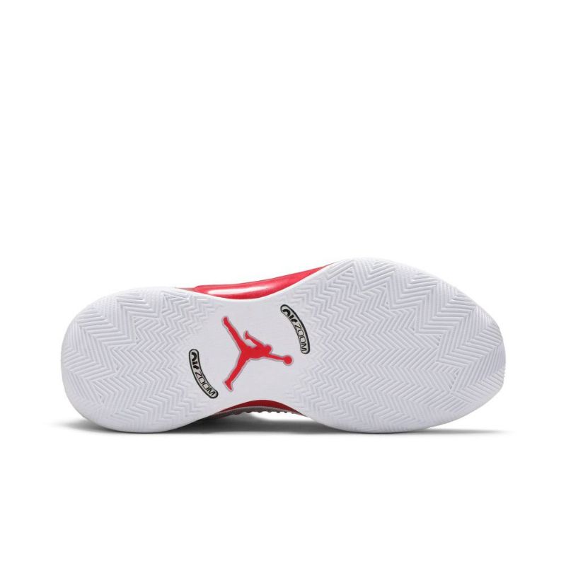 Air Jordan 35 Pf Valkoiset Hopeanpunaiset Miesten Kengät