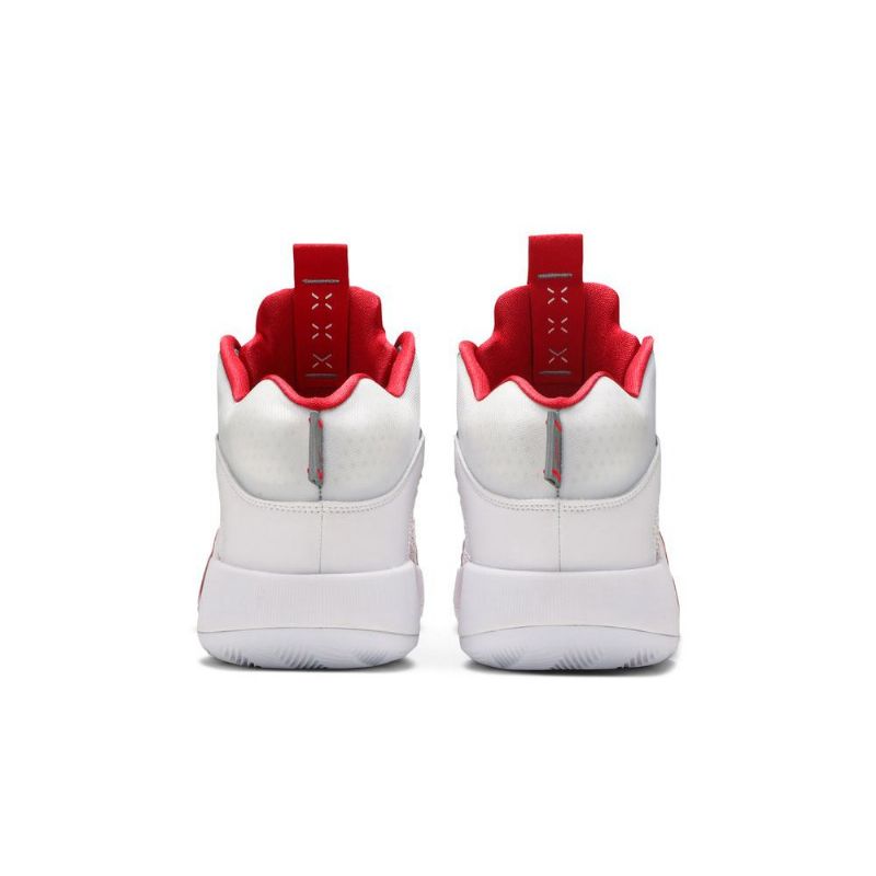 Air Jordan 35 Pf Valkoiset Hopeanpunaiset Miesten Kengät