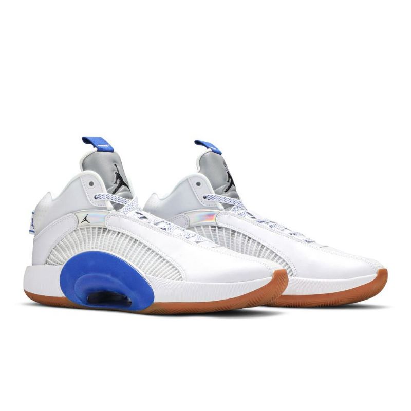 Air Jordan 35 Valkoinen Sininen Hopea Miesten Kengät