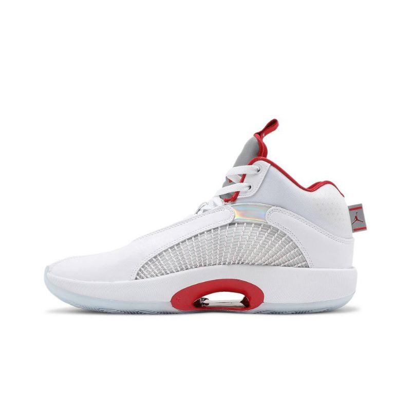 Air Jordan 35 Valkoiset Hopeanpunaiset Miesten Kengät