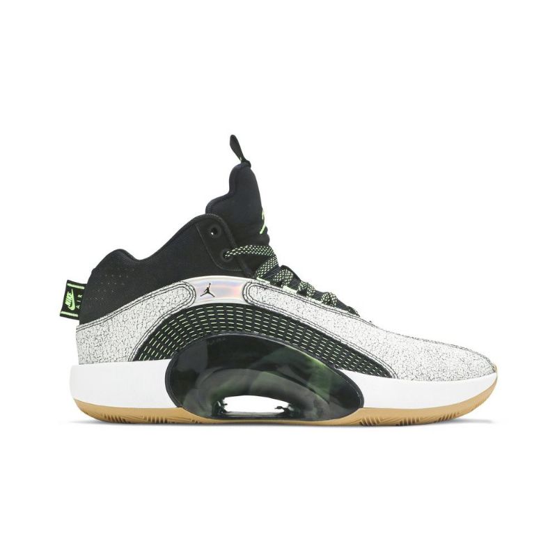 Air Jordan 35 Zion Williamson Valkoiset Mustat Vihreät Miesten Kengät