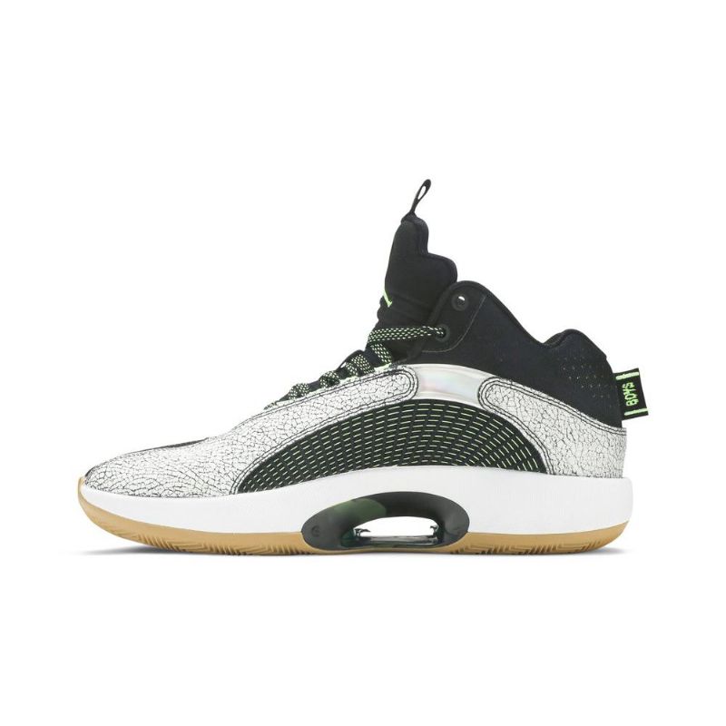 Air Jordan 35 Zion Williamson Valkoiset Mustat Vihreät Miesten Kengät