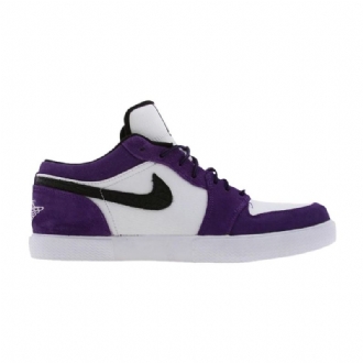 Air Jordan Retro V.1 Purppura Valkoinen Musta Miesten Kengät