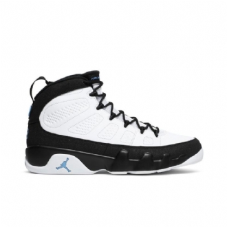 Air Jordan 9 Retro Valkoinen Musta Sininen Miesten Kengät