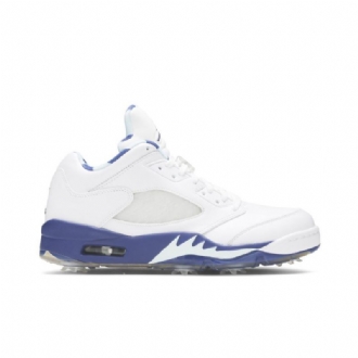 Air Jordan 5 Low Golf Nrg Valkoiset Siniset Miesten Kengät