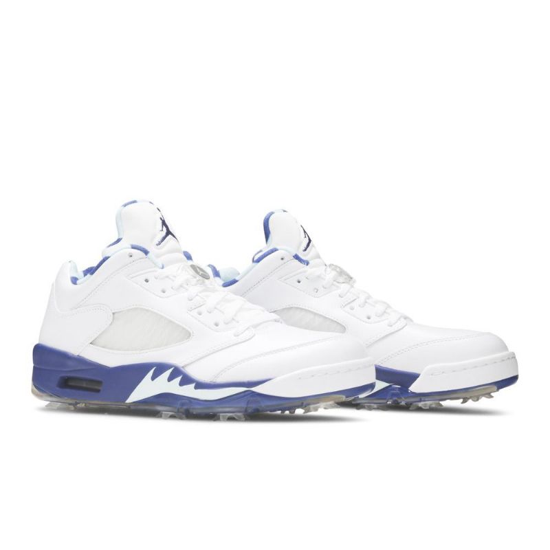 Air Jordan 5 Low Golf Nrg Valkoiset Siniset Miesten Kengät