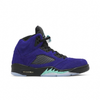 Air Jordan 5 Retro Purppura Musta Turkoosi Miesten Kengät