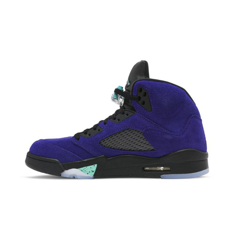 Air Jordan 5 Retro Purppura Musta Turkoosi Miesten Kengät