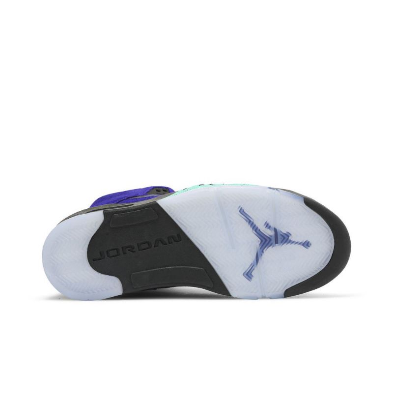 Air Jordan 5 Retro Purppura Musta Turkoosi Miesten Kengät
