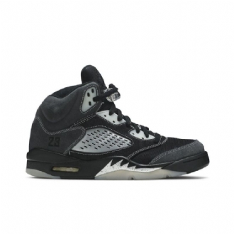Air Jordan 5 Retroharmaat Mustat Miesten Kengät