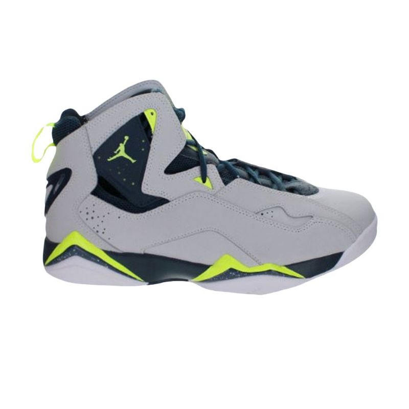 Air Jordan True Flight Harmaa Vihreä Tummansininen Miesten Kengät