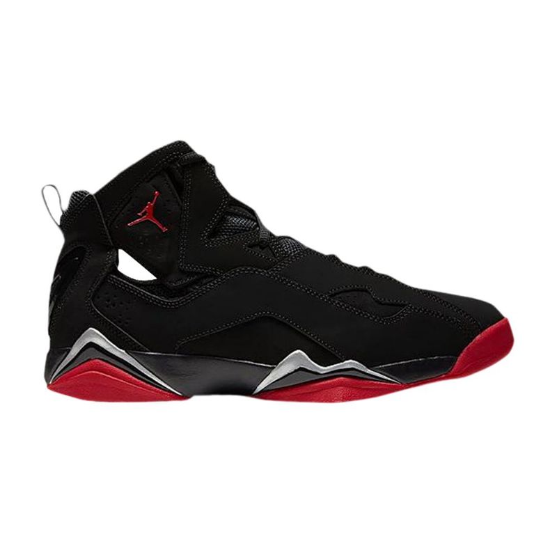 Air Jordan True Flight Mustat Punainen Hopea Miesten Kengät
