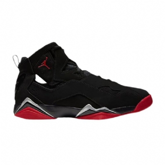 Air Jordan True Flight Mustat Punainen Hopea Miesten Kengät