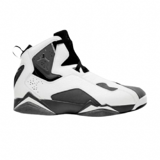 Air Jordan True Flight Valkoinen Harmaa Musta Miesten Kengät