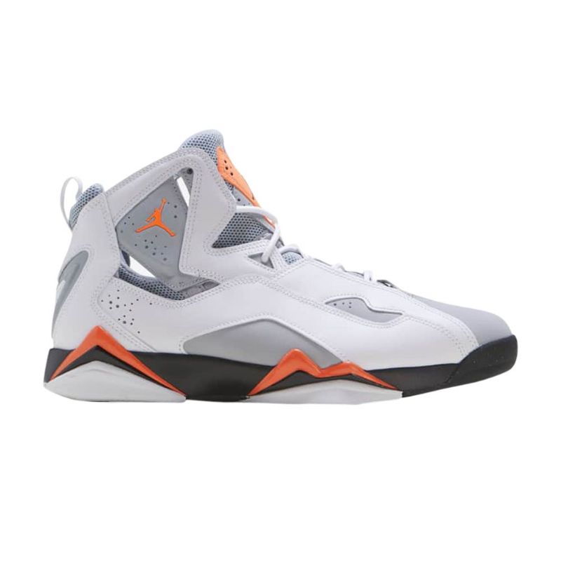 Air Jordan True Flight Valkoinen Harmaa Oranssi Miesten Kengät