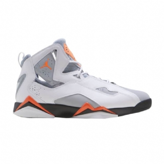 Air Jordan True Flight Valkoinen Harmaa Oranssi Miesten Kengät