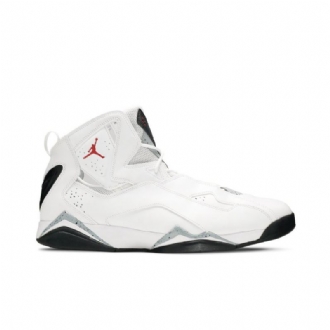 Air Jordan True Flight Valkoiset Mustat Punaiset Miesten Kengät