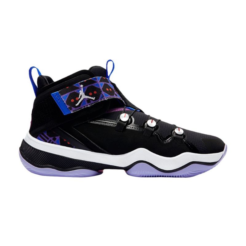 Air Jordan 23 Ajnt 23 Musta Purppura Sininen Valkoinen Miesten Kengät