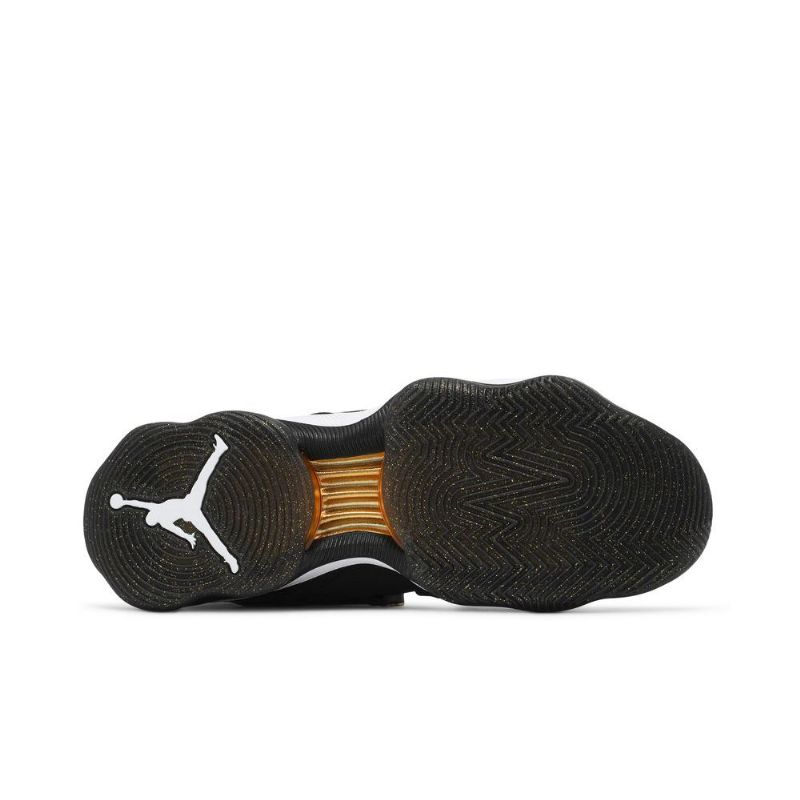 Air Jordan 23 Ajnt 23 Mustavalkokultaiset Miesten Kengät
