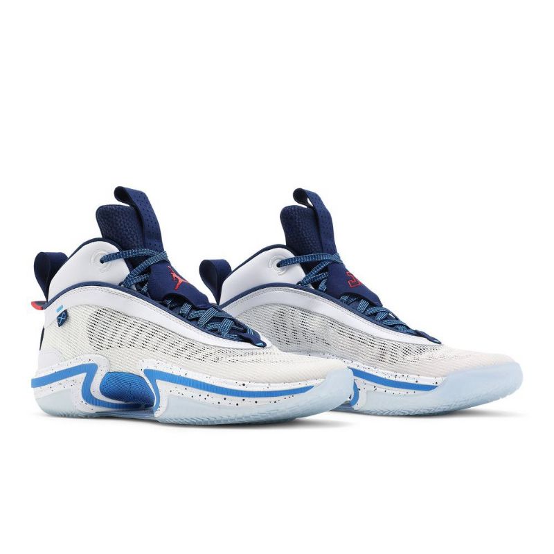 Air Jordan 36 Jayson Tatum Se Valkoinen Sininen Punainen Miesten Kengät