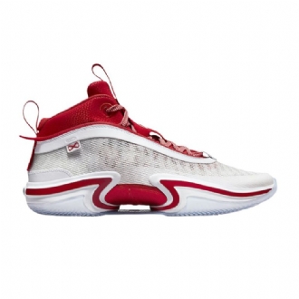 Air Jordan 36 Kia Nurse Valkoiset Punaiset Miesten Kengät