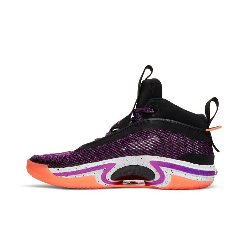 Air Jordan 36 Musta Purppura Valkoinen Vaaleanpunainen Miesten Kengät