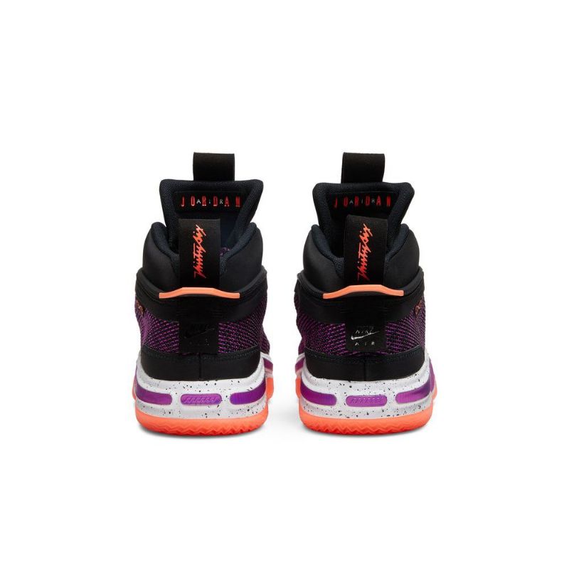 Air Jordan 36 Musta Purppura Valkoinen Vaaleanpunainen Miesten Kengät