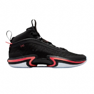 Air Jordan 36 Pf Mustat Punaiset Miesten Kengät