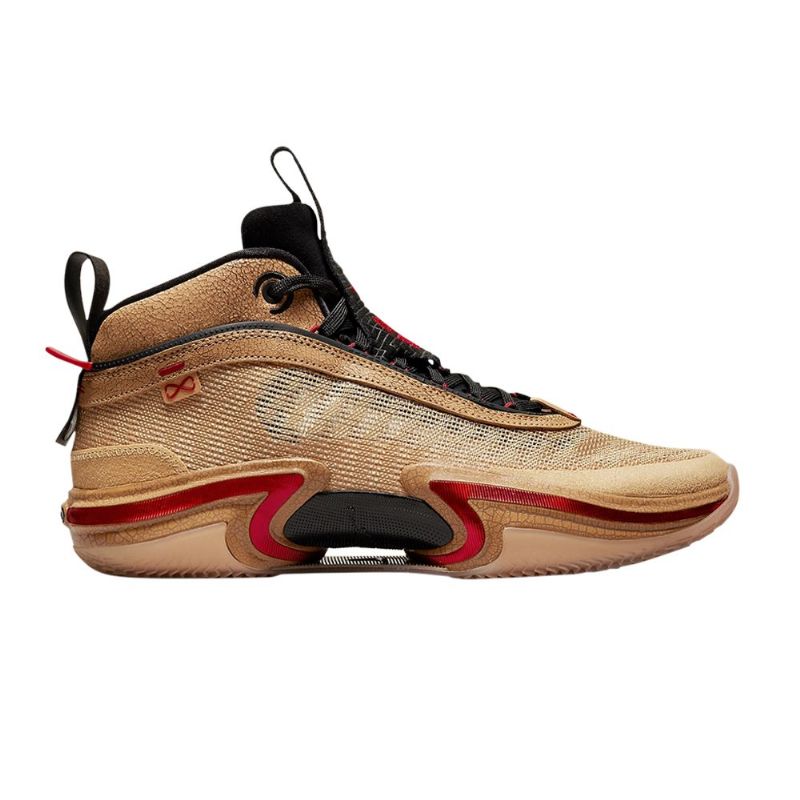 Air Jordan 36 Rui Hachimura Ruskeat Mustat Punaiset Miesten Kengät