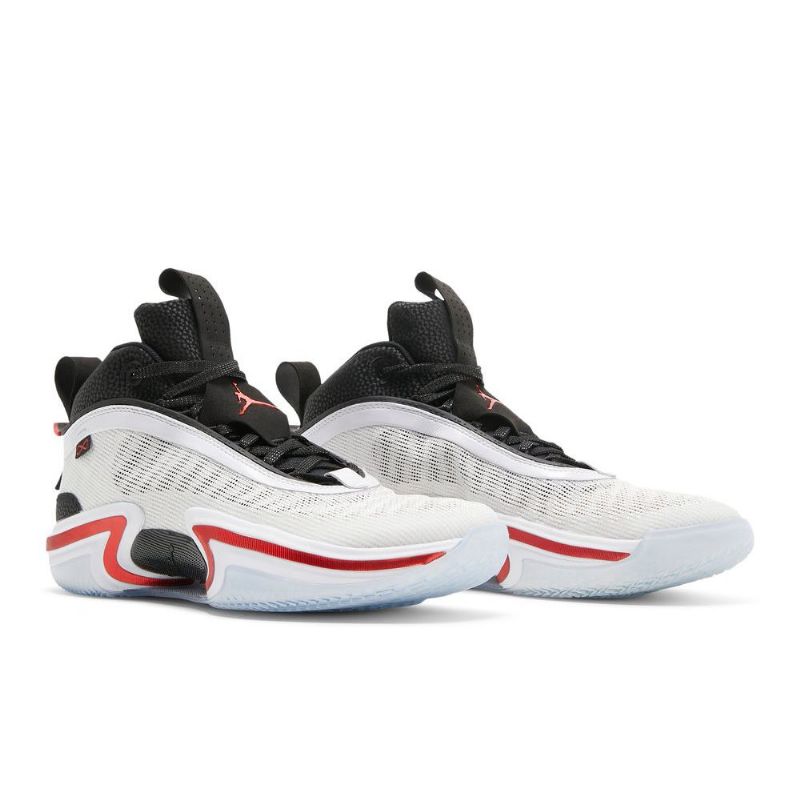 Air Jordan 36 Valkoiset Mustat Punaiset Miesten Kengät