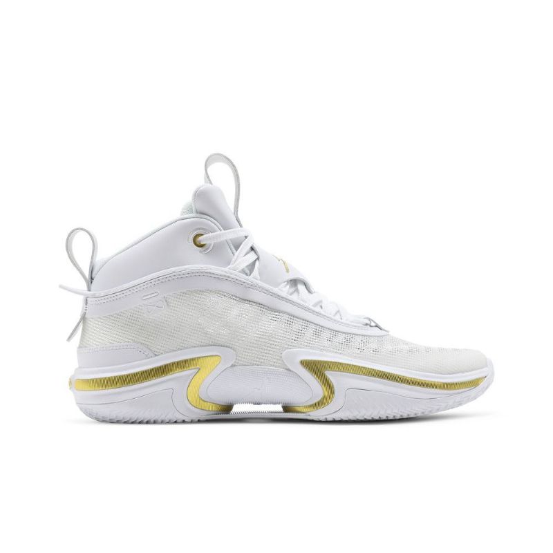 Air Jordan 36 Valkokultaiset Miesten Kengät