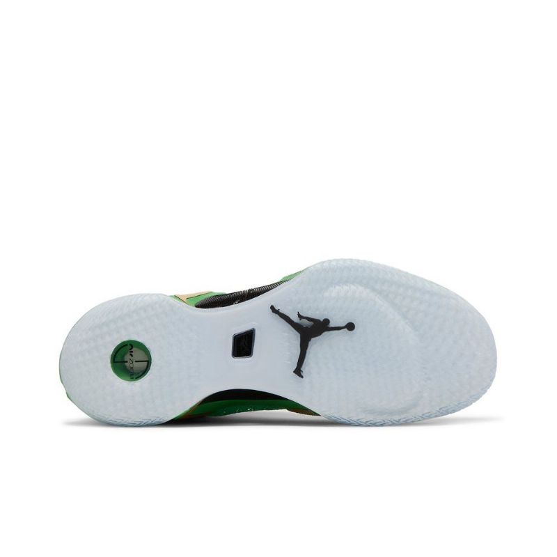 Air Jordan 36 Vihreät Mustakultaiset Miesten Kengät