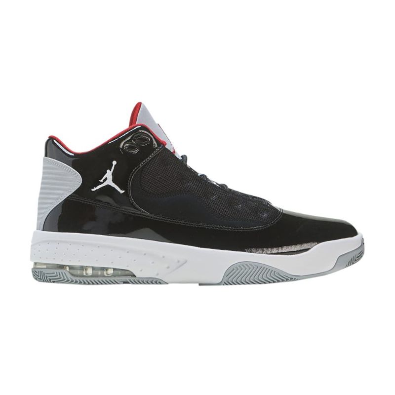 Air Jordan Max Aura 2 Musta Harmaa Punainen Valkoinen Miesten Kengät