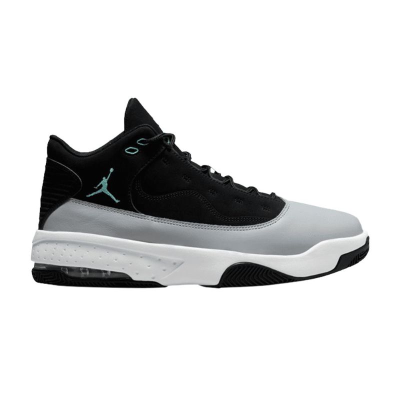 Air Jordan Max Aura 2 Musta Harmaa Sininen Valkoinen Miesten Kengät