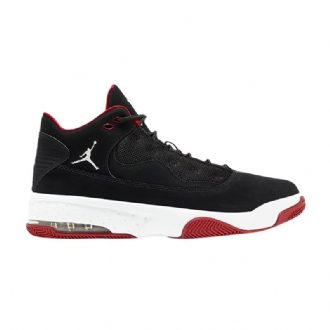 Air Jordan Max Aura 2 Mustat Punaiset Valkoiset Miesten Kengät