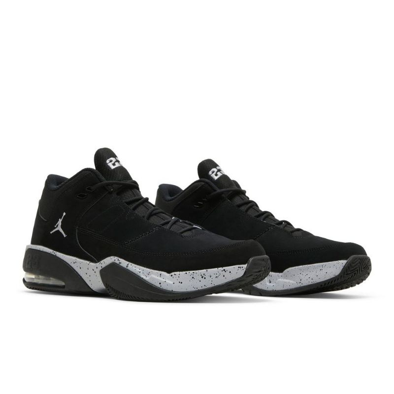 Air Jordan Max Aura 3 Mustat Harmaat Miesten Kengät