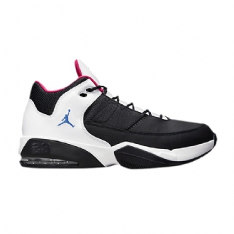 Air Jordan Max Aura 3 Mustavalkoinen Vaaleanpunainen Sininen Miesten Kengät