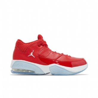 Air Jordan Max Aura 3 Punaiset Valkoiset Miesten Kengät