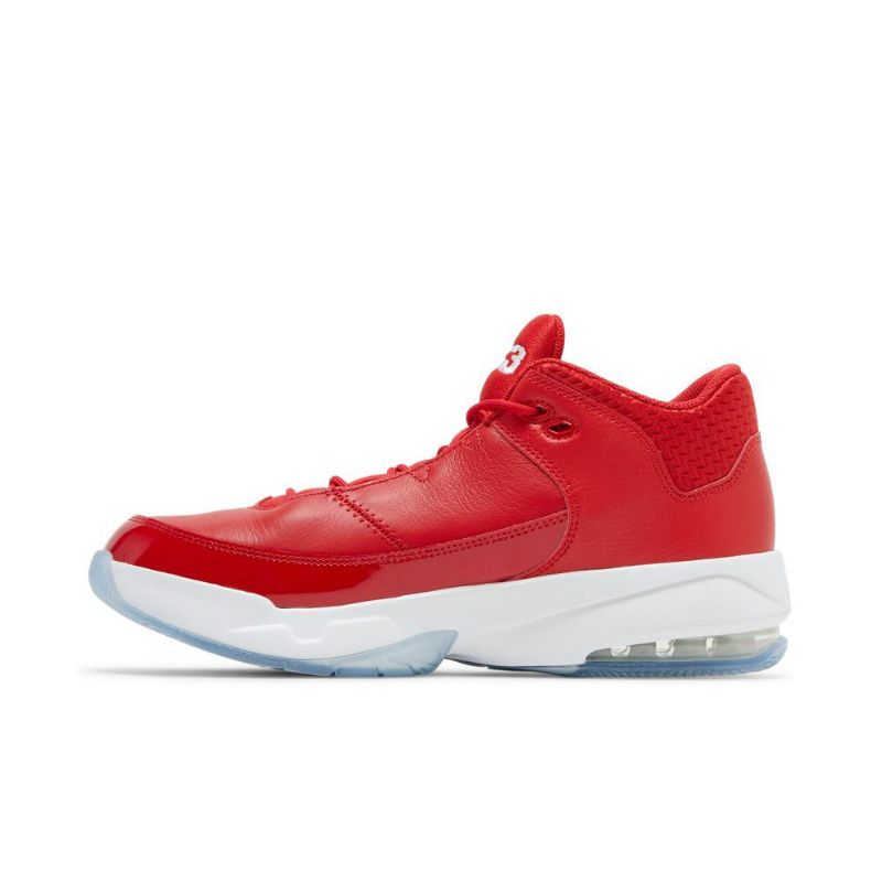 Air Jordan Max Aura 3 Punaiset Valkoiset Miesten Kengät