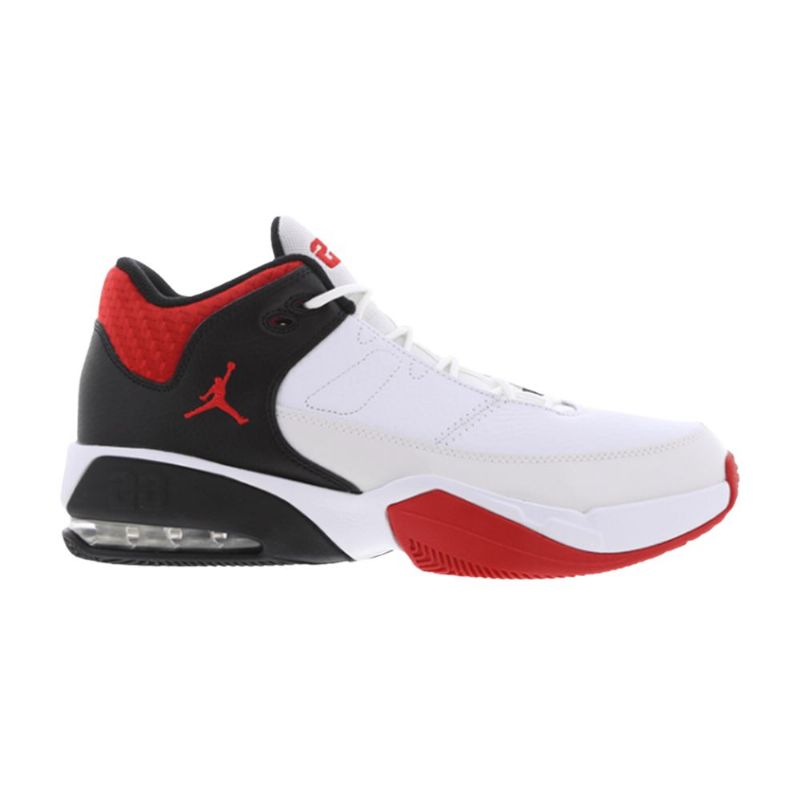 Air Jordan Max Aura 3 Valkoiset Punaiset Mustat Miesten Kengät