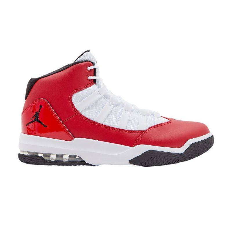 Air Jordan Max Aura Punainen Valkoinen Musta Miesten Kengät