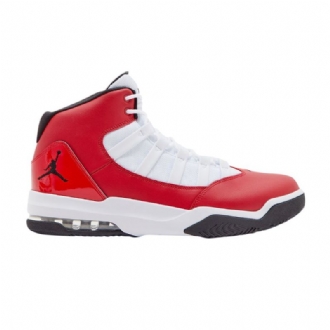 Air Jordan Max Aura Punainen Valkoinen Musta Miesten Kengät