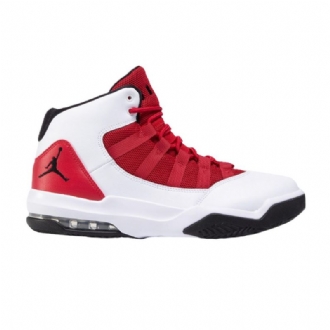 Air Jordan Max Aura Valkoiset Punaiset Mustat Miesten Kengät