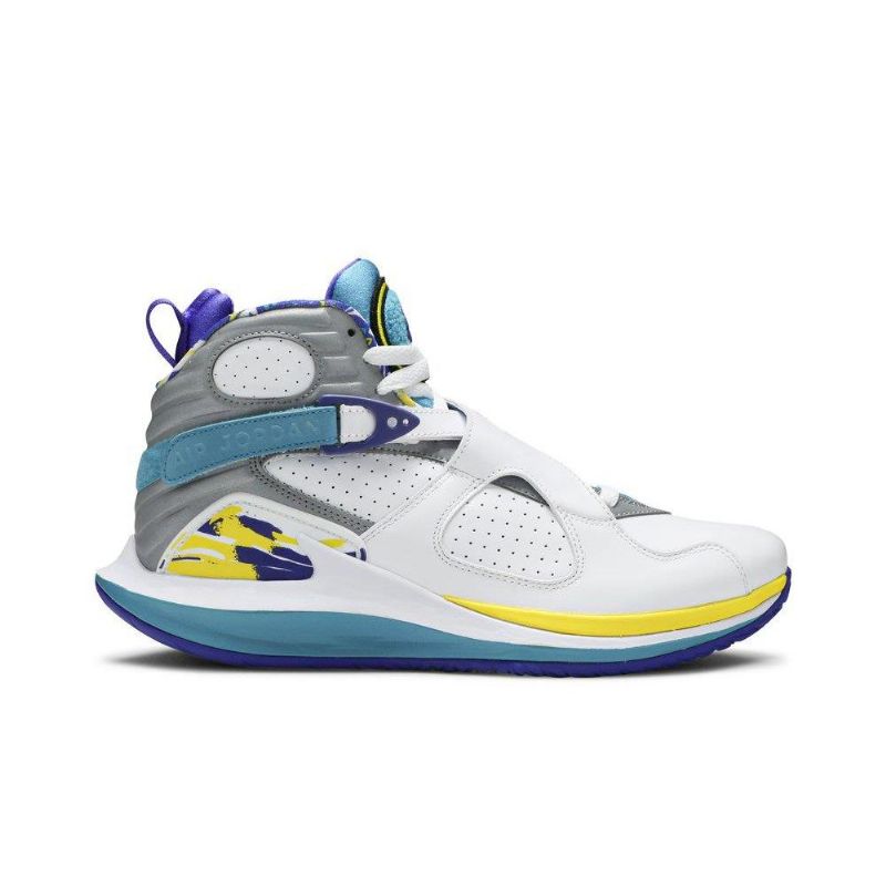 Air Jordan 8 Nikecourt Air Zoom Zero Valkoinen Sininen Harmaa Naisten Kengät