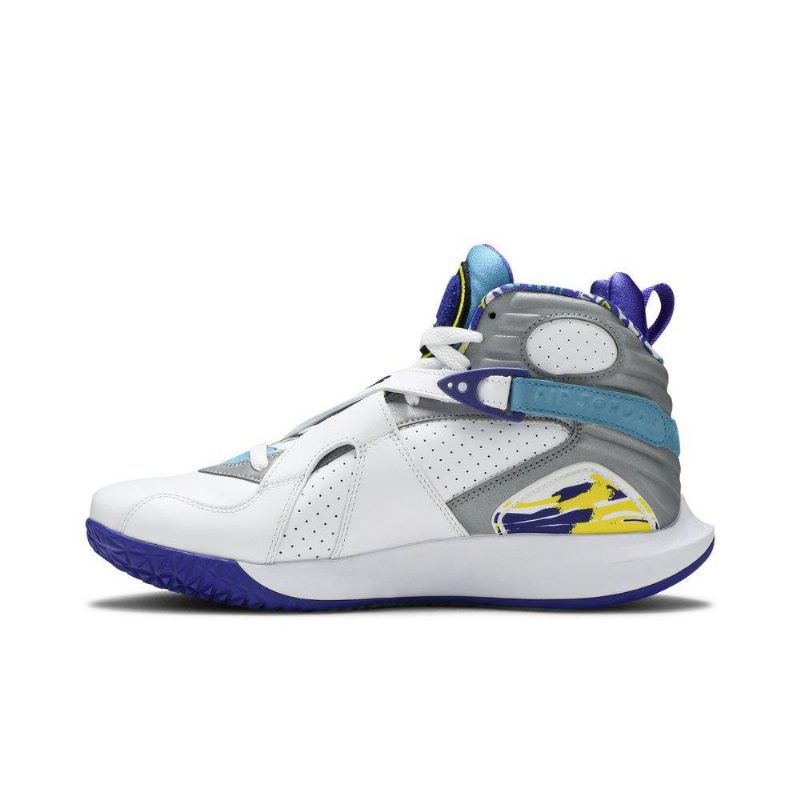 Air Jordan 8 Nikecourt Air Zoom Zero Valkoinen Sininen Harmaa Naisten Kengät