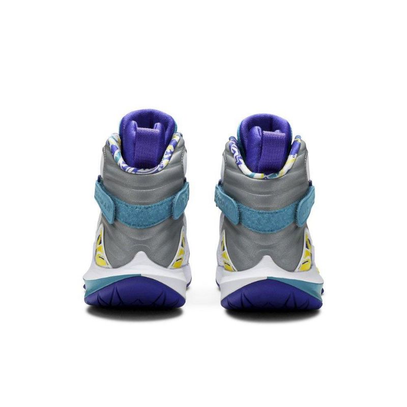Air Jordan 8 Nikecourt Air Zoom Zero Valkoinen Sininen Harmaa Naisten Kengät