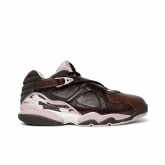 Air Jordan 8 Retro Matalat Ruskeat Vaaleanpunaiset Naisten Kengät